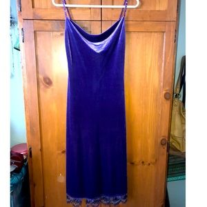 Betsy Johnson Velvet Dress